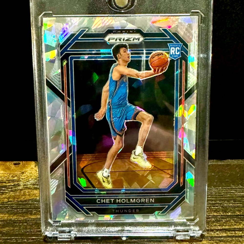 Chet Holmgren Silver Cracked Ice RC